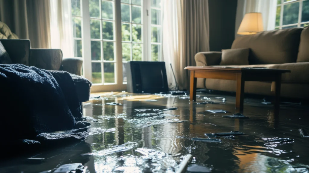 Rental property in the Southeast facing weather-related risks including hurricane damage, flooding, and vacancy-related property issues.
